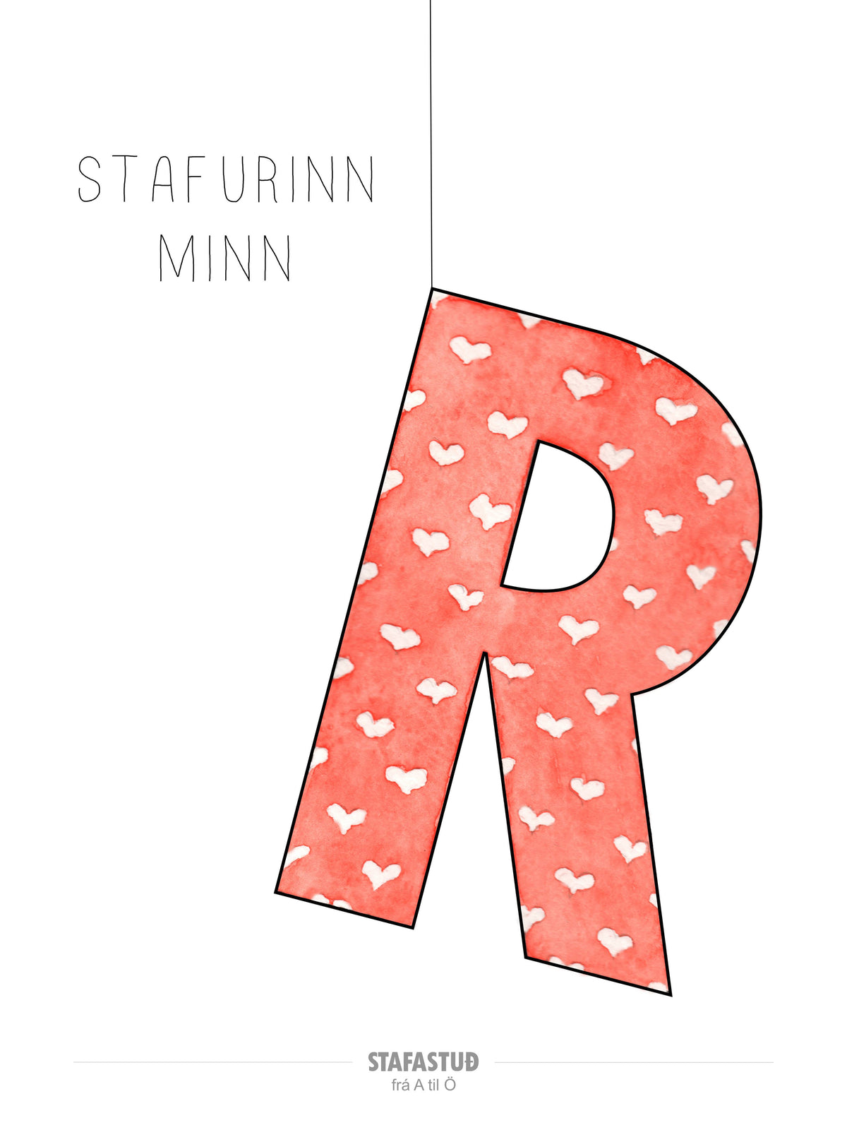 R - plakat (30x40 cm)
