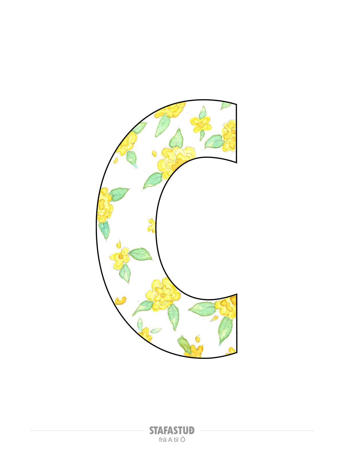 C - plakat (30x40 cm)