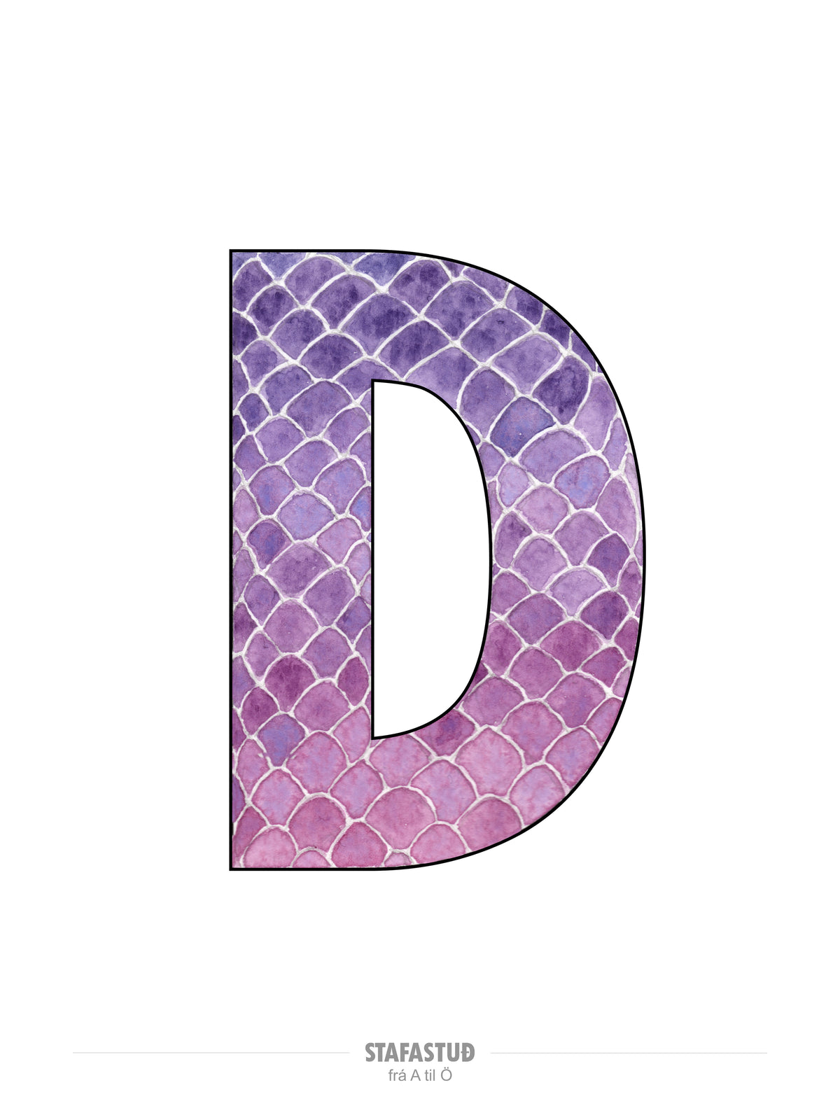 D - plakat (30x40 cm)