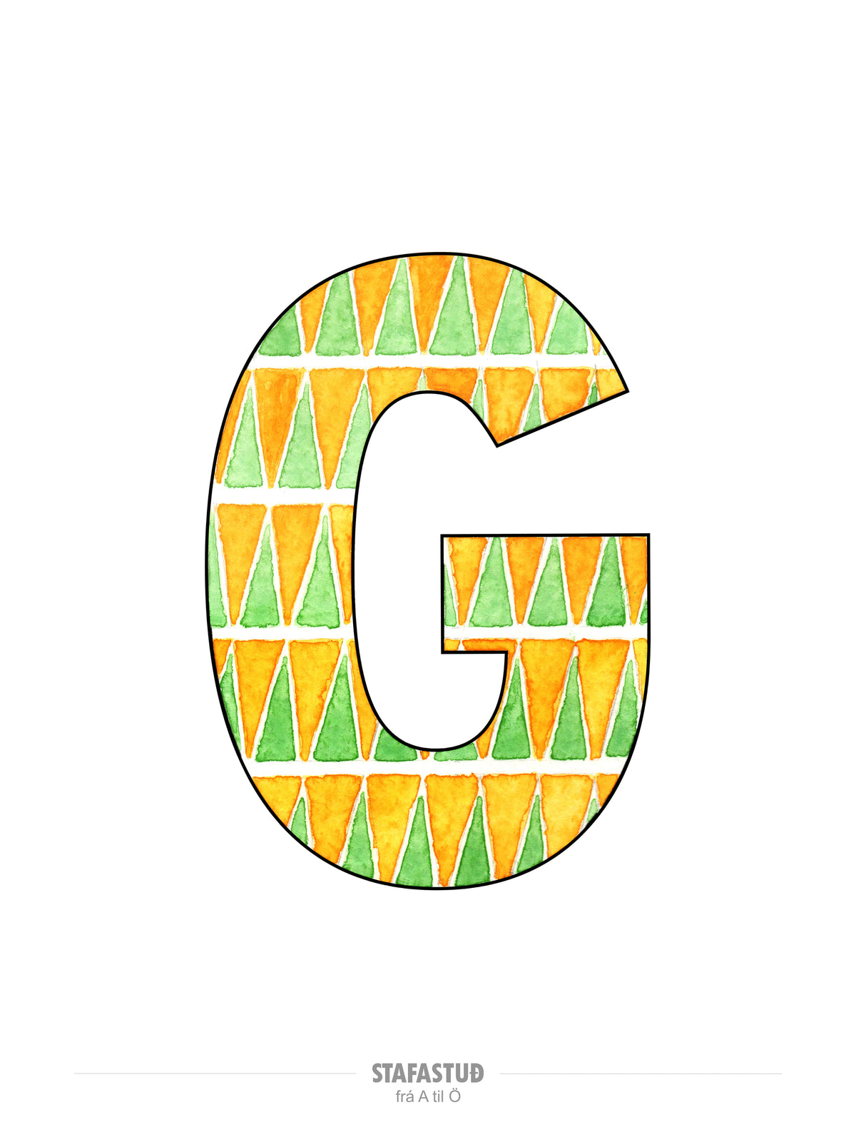 G - plakat (30x40 cm)