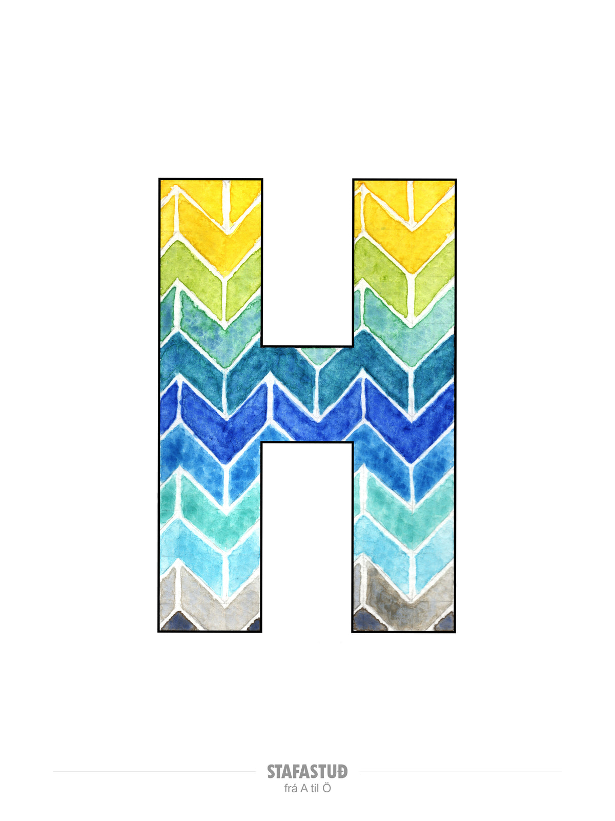 H - plakat (30x40 cm)