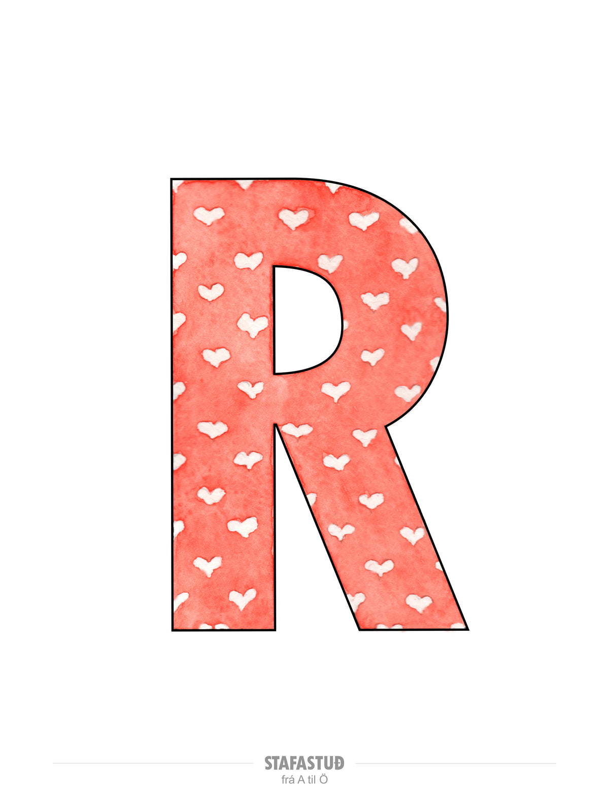 R - plakat (30x40 cm)