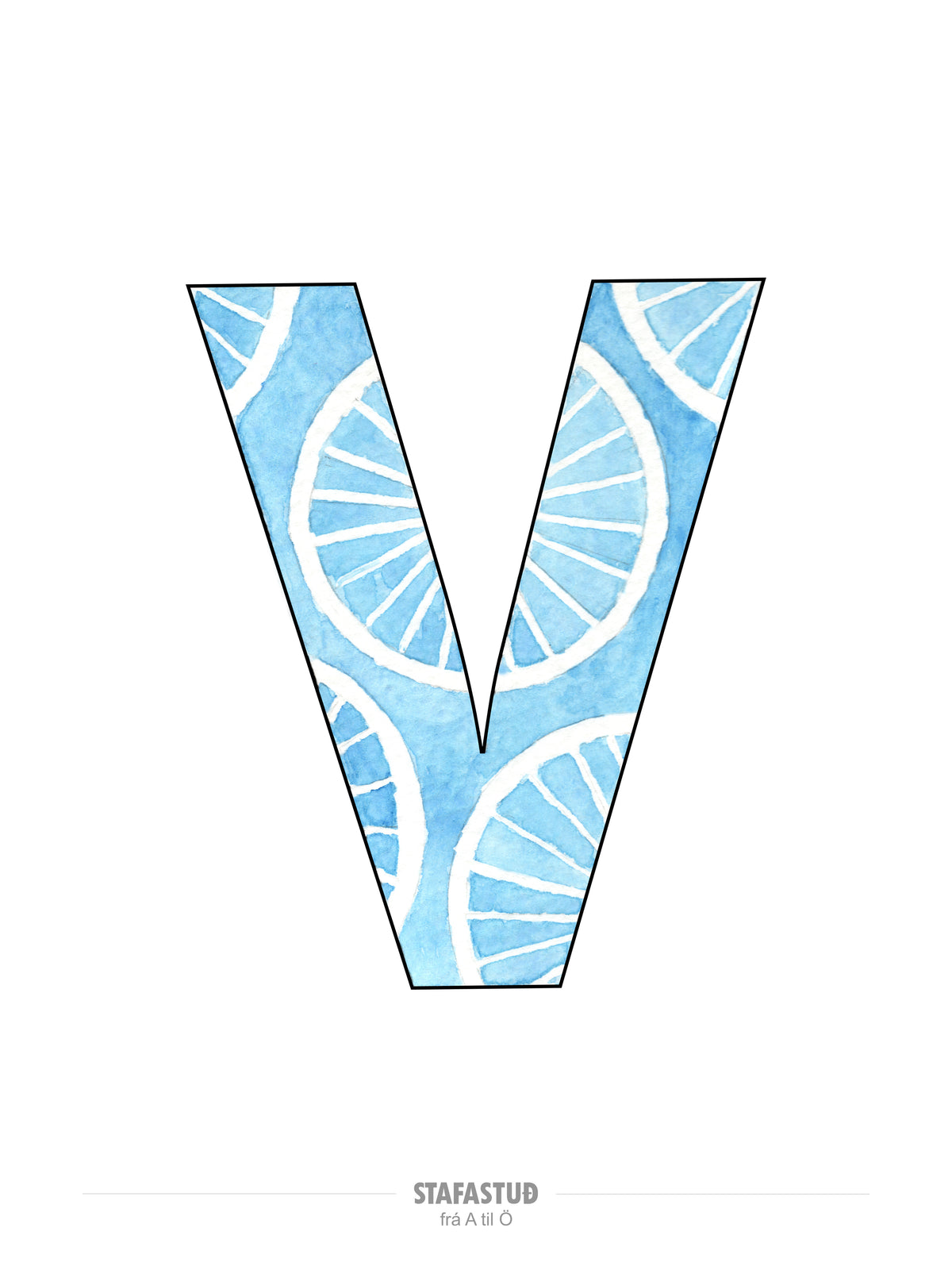 V - plakat (30x40 cm)